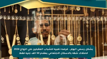 بشكل رسمي اليوم.. فرصة ذهبية للشباب المقبلين على الزواج 2024 لامتلاك شقة بالإسكان الاجتماعي بمقدم 50 ألف جنيه فقط